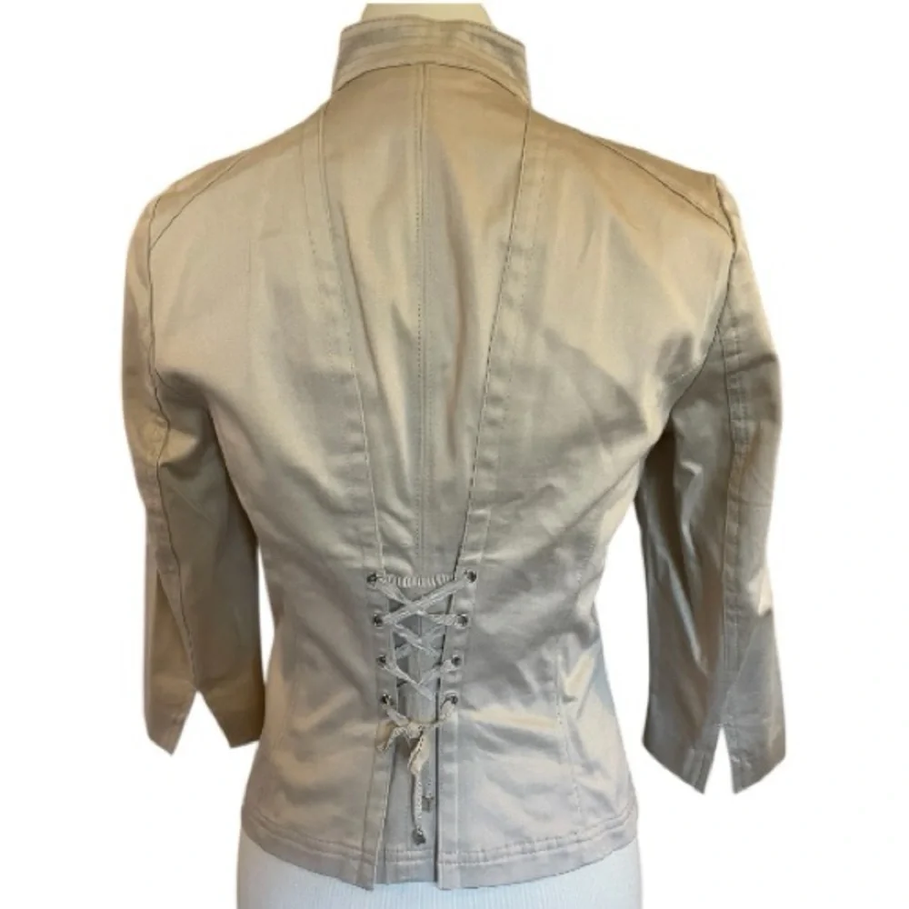 White House Black Market Utility Jacket - Picture 3 of 14